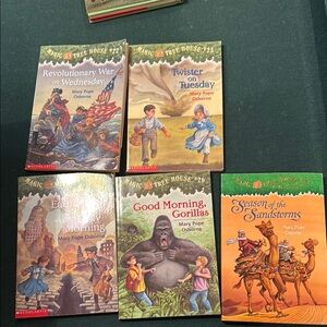 Magic Tree House Adventure Collection 5 book collection paperback